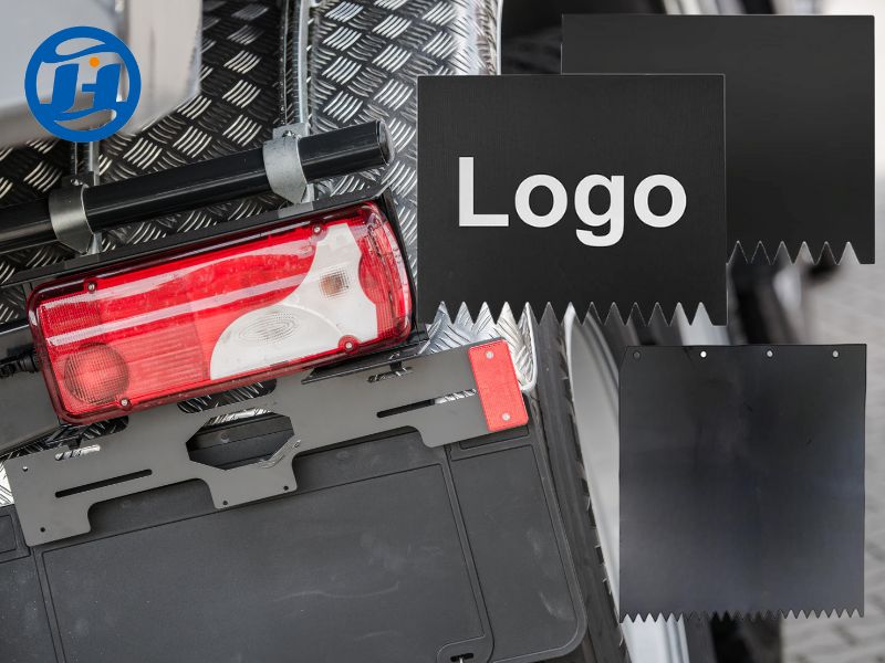 Heavy-Duty Truck Mud Flaps: PVC vs. Rubber Materials