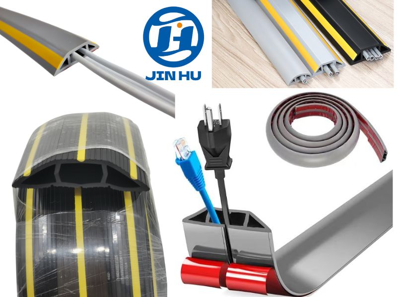 No More Tripping! Keep Cables Secure with Floor Cord Covers