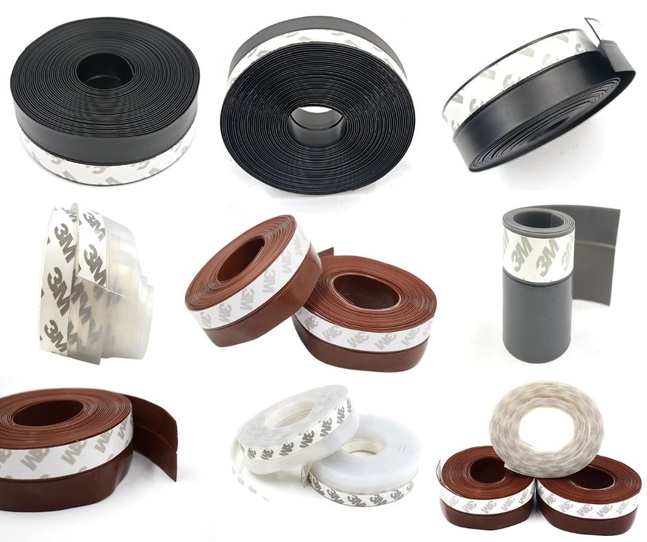 Silicone Windproof Self-Adhesive Sealing Strips