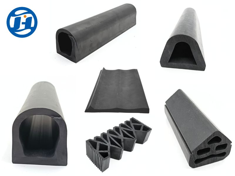 Rubber D Fenders EPDM Solid Hard Sealing Strip