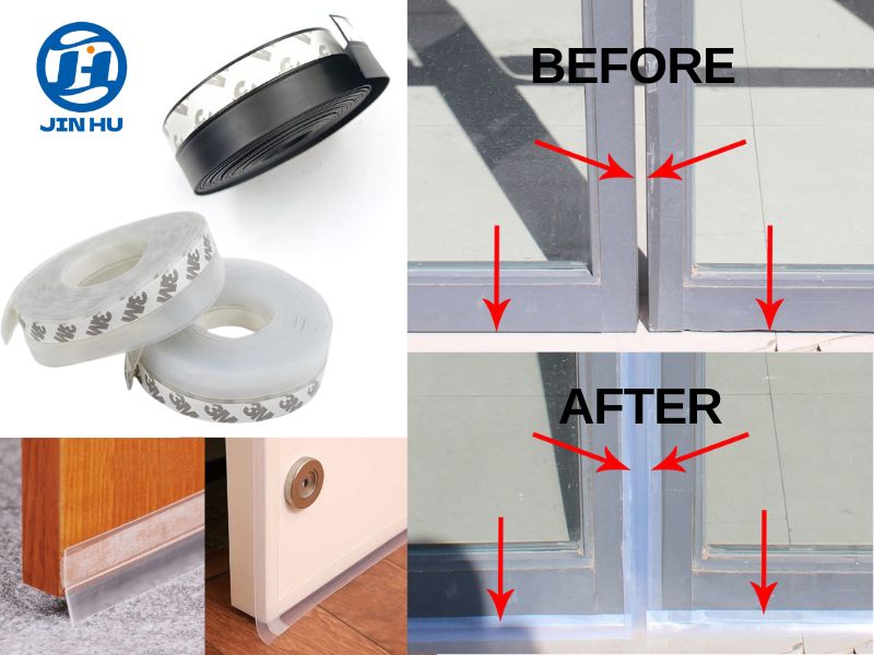 Benefits and Usage of Silicone Door Bottom Seal Strips
