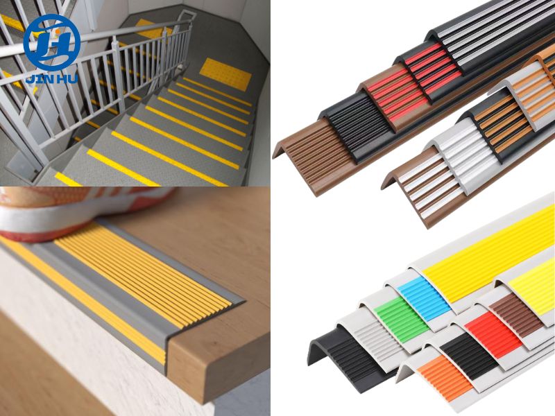 PVC stair anti-slip strip——Enhancing Safety in High-Traffic Public Spaces