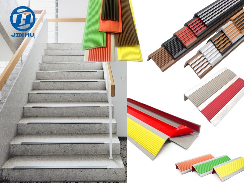 High-Performance PVC Anti-Slip Stair Treads for Public Spaces