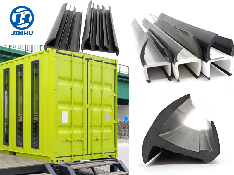 Truck Container Door Seals Made of PVC and EPDM