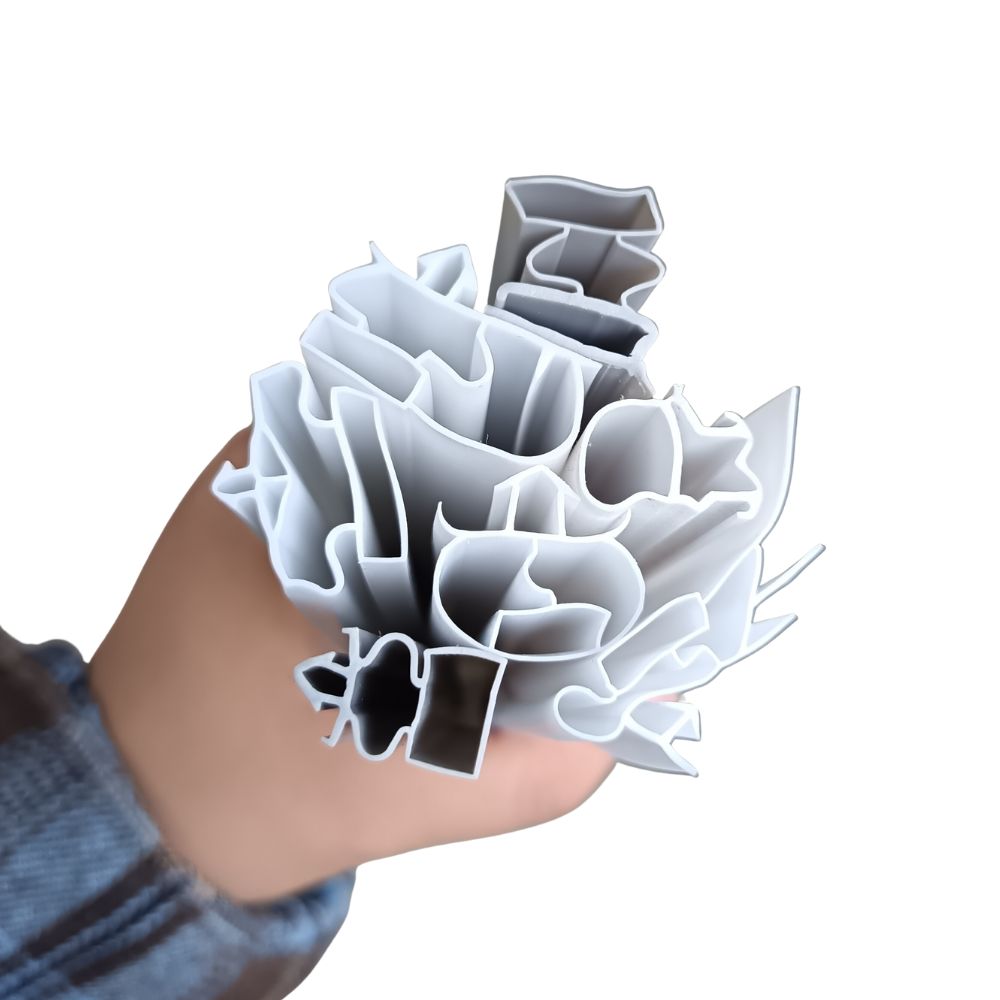 alt="Refrigerator seal strip, keeps cold air in and warm air out"