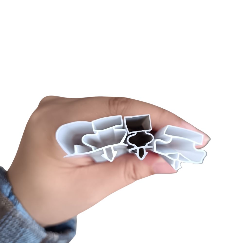 alt="Refrigerator seal strip, keeps cold air in and warm air out"