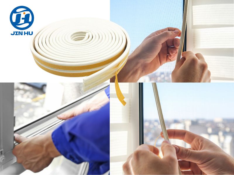 EPDM Self-Adhesive Sealing Strips for Home Windows and Doors