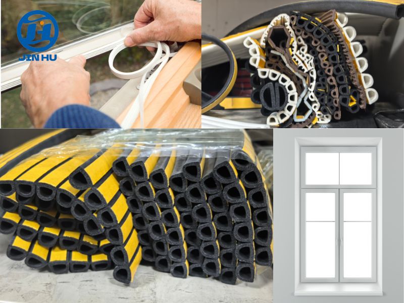 EPDM Foam Weatherstripping:A Self-Adhesive Solution for Doors and Windows