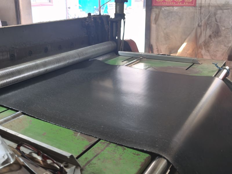 Mudguard production in progress