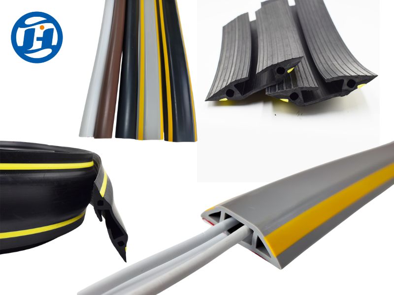 PVC Floor Cable Trunking PVC Floor Cable Trunking