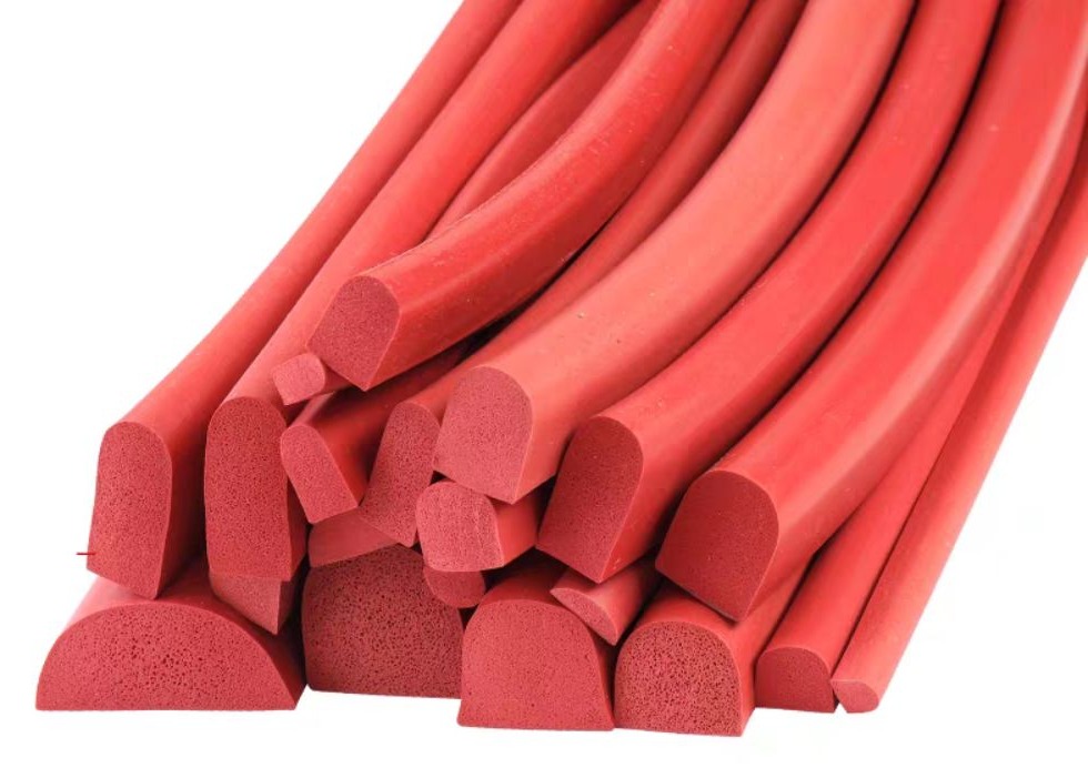silicone foam seal strip