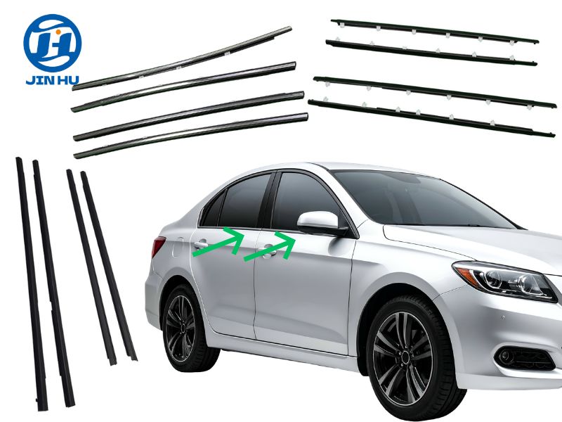 OEM Car Window Weatherstrip Trim – Window Seal Strip, Anti-Noise & Waterproof