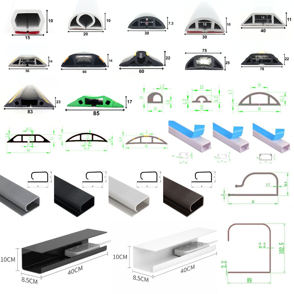 Floor Cable Trunking and Wall Cable Boxes
