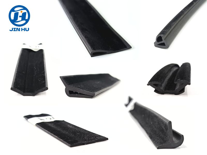 rubber flocking seal strip