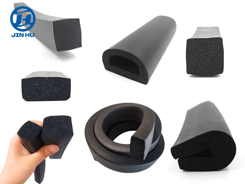 Rubber Foam Sealing Strips for Trucks, Machinery, and Tool Vehicles