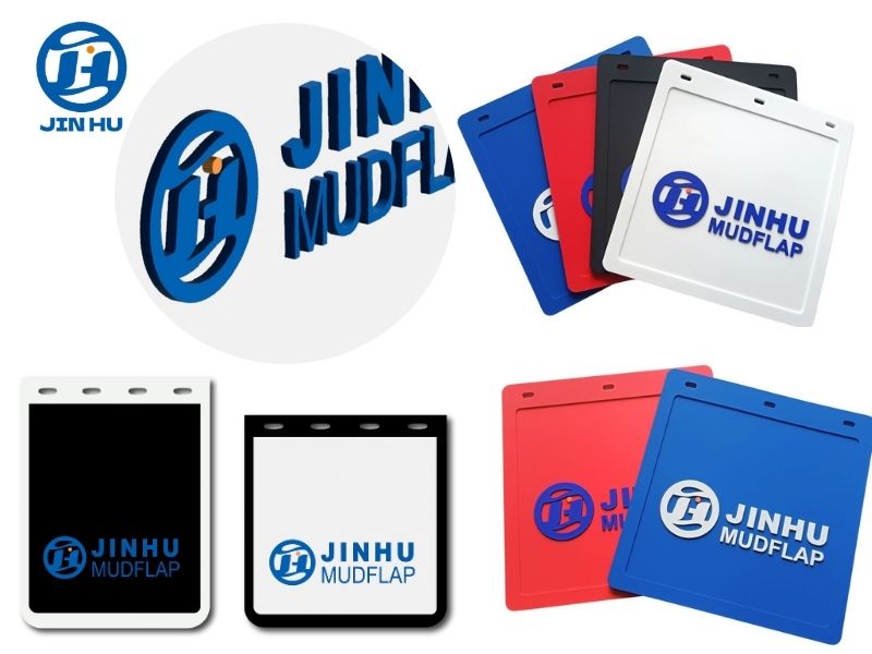 Silicone Drop-Molded Mud Flaps: Premium 3D Branding for Commercial Vehicles