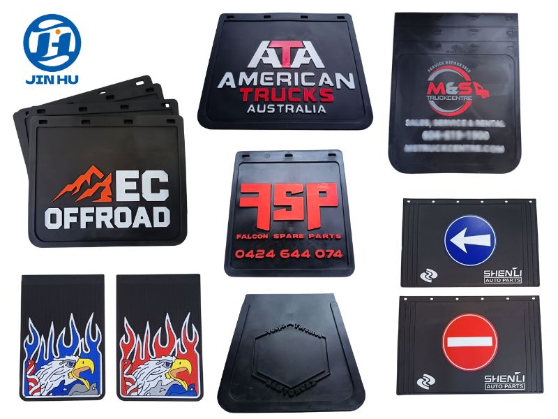 TPE Injection Molded Mud Flaps: Durable, Customizable Truck Protection with 3D Logo Effects